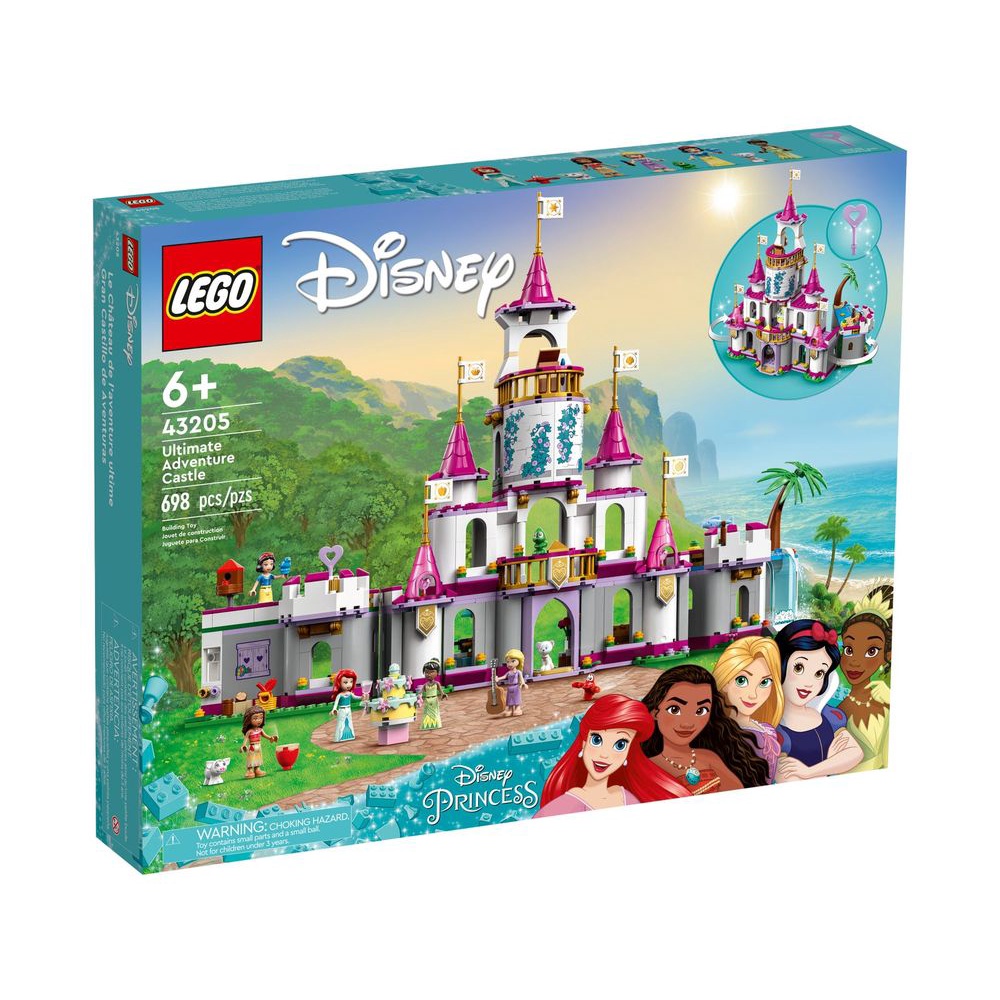 現貨  樂高  LEGO 迪士尼 Disney 系列 43205  迪士尼公主城堡 全新未拆 公司貨
