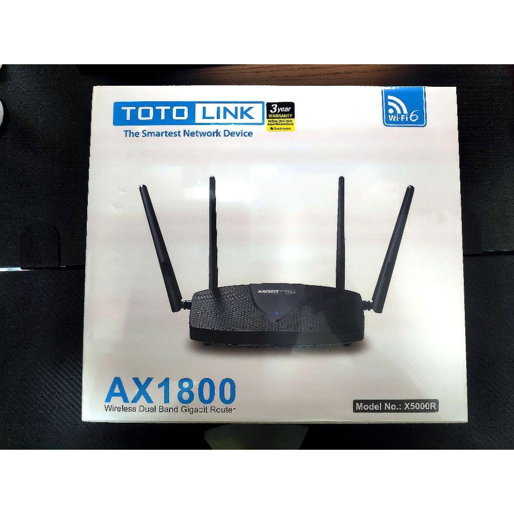 TOTOLINK X5000R AX1800 WiFi6