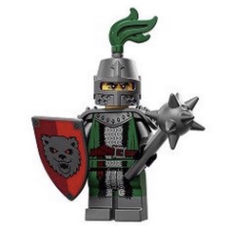 樂高LEGO 71011_3 第15代人偶包 灰熊軍騎士 城堡騎士