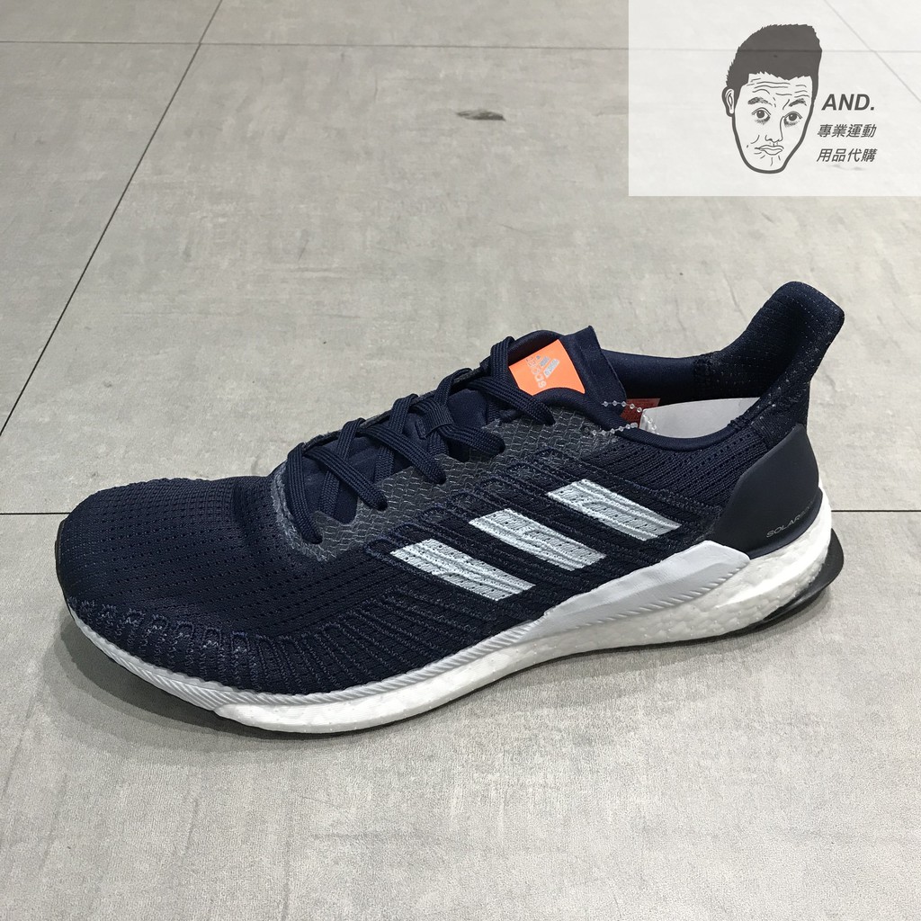 AND.】ADIDAS SOLAR BOOST 19 M 深藍慢跑編織無車縫緩震馬牌底男鞋G28059 | 蝦皮購物