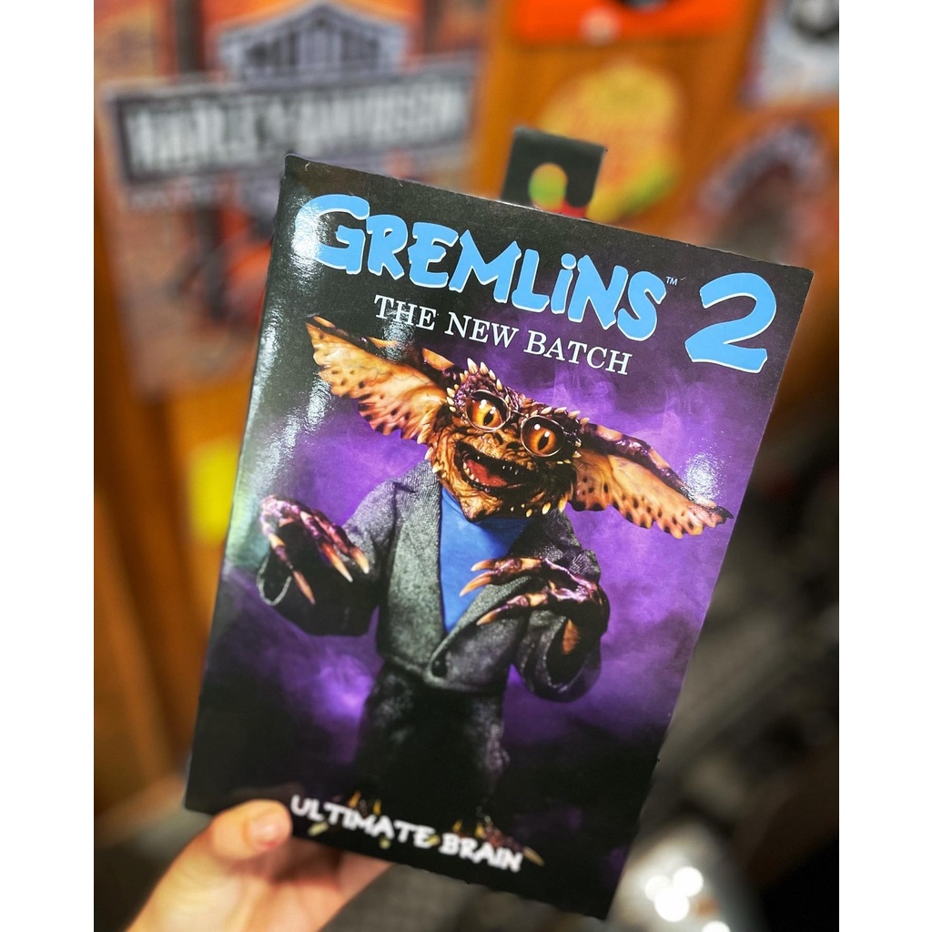 (I LOVE樂多)正版 少量現貨 NECA 7 寸小精靈 Brain Gremlin 小精靈 可動公仔