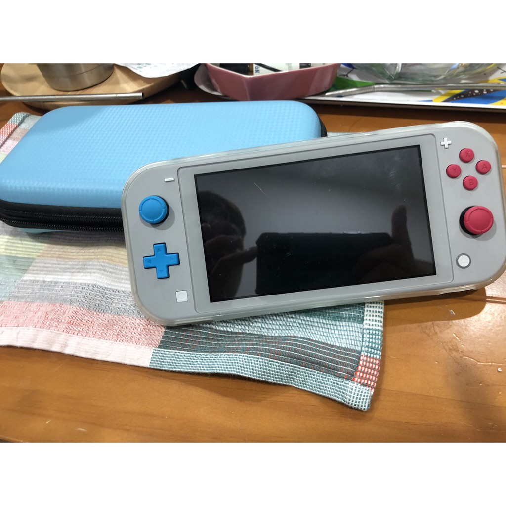 任天堂 Nintendo Switch Lite 蒼響 / 藏瑪然特 二手 遊戲主機 含防撞包已貼保護貼防撞外殼9成新
