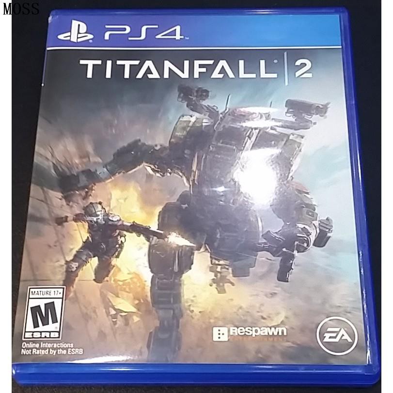 中古ps4 泰坦降臨2 中英日文美版titanfall 2 神兵泰坦2 Moss 蝦皮購物