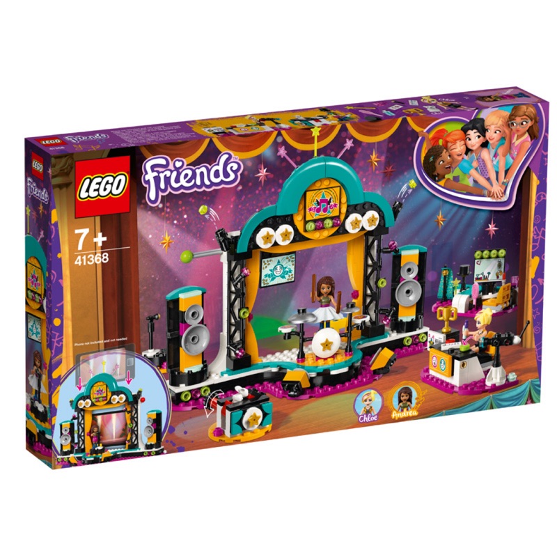 《艾芮賣場》全新現貨 LEGO FRIENDS 41368 安德里亞的才藝競賽