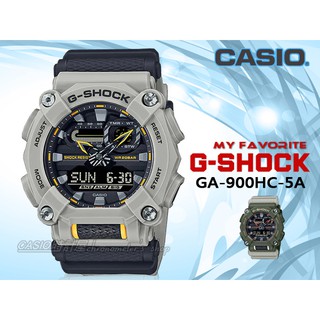 CASIO 時計屋 卡西歐手錶 GA-900HC-5A G-SHOCK 電子錶 男錶 矽膠錶帶 防水 GA-900HC