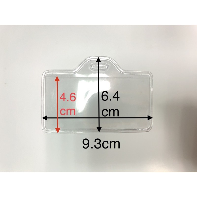 MIT臺灣🇹🇼製 PVC硬質 透明 識別套 證件套 名牌 吊牌 織帶夾 名片大小 卡匣 卡片