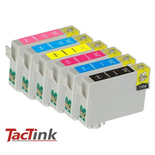 【TacTink】EPSON 85N 6色 相容 副廠墨水匣 適用:EPSON PHOTO 1390
