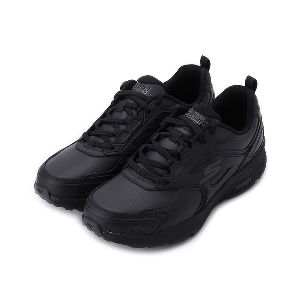 SKECHERS 慢跑系列 GORUN CONSISTENT 綁帶運動鞋 全黑 128274BBK 女鞋
