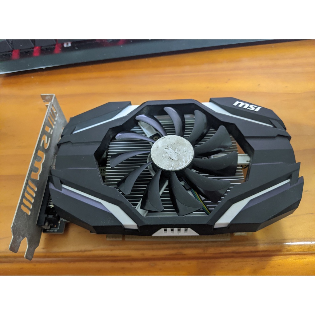 MSI RX460 4G OC 2手 風扇有問題