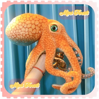 🦑好質感！模擬 大章魚 八爪魚 魷魚 烏賊 深海 海洋 生物 絨毛玩偶 舒服 短絨 娃娃 玩具 收藏 禮物 公仔