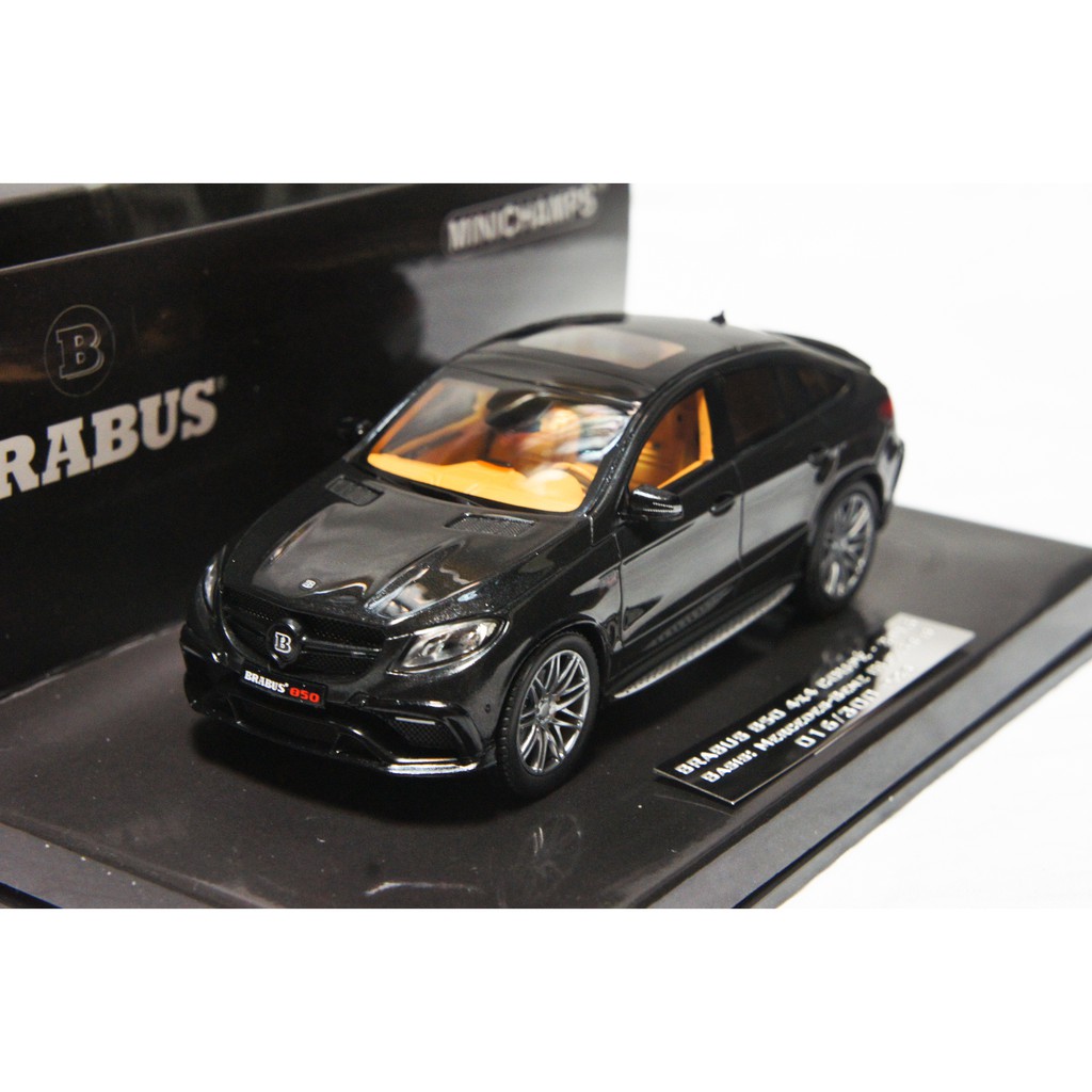 【特價現貨】樹脂 1:43 Mercedes Benz Brabus 850 Coupe GLE 63S 黑 ※限量※