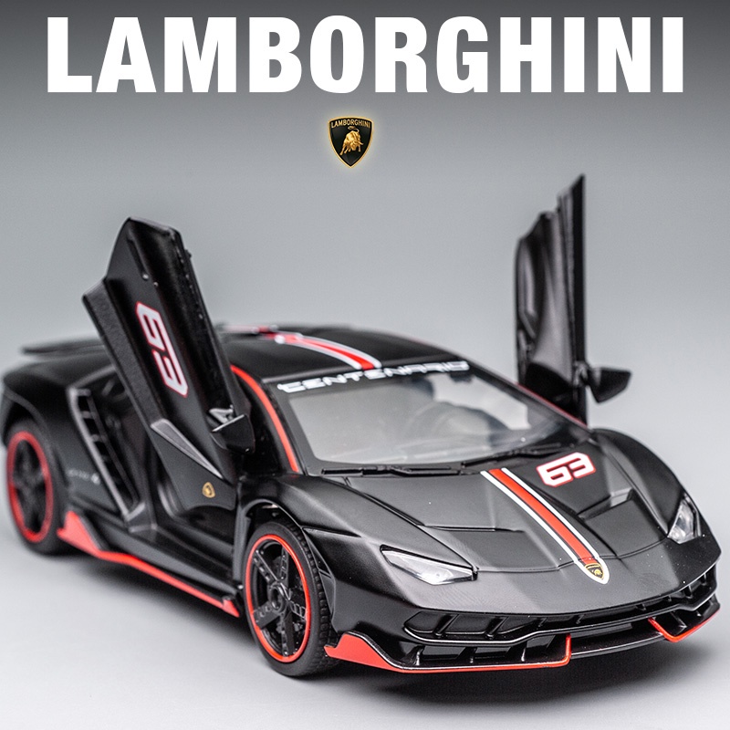 模型車 1：32 蘭博基尼 Lamborghini SV LP770-4 LP780-4 賽道版 金屬合金車模 合金玩具