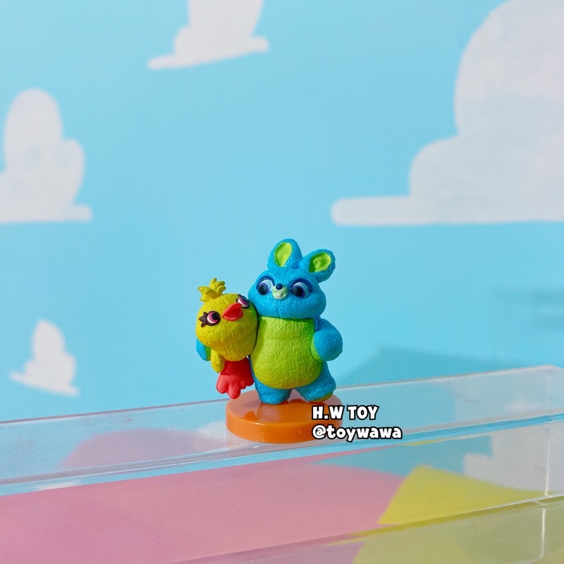Furuta 迪士尼 皮克斯 玩具總動員 鴨霸與兔崽子 巧克力蛋 公仔💕