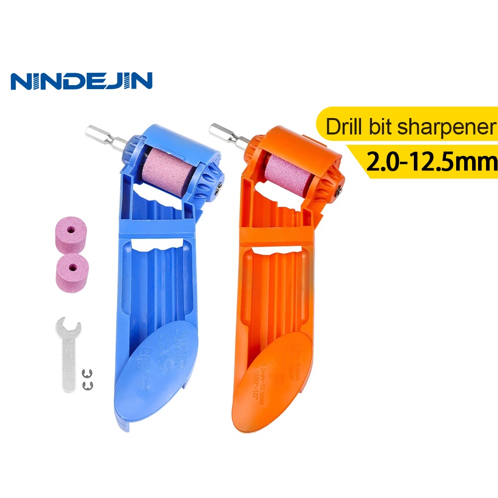 Nindejin Sharpener 便攜式鑽頭磨床金剛石電動工具用於鐵基鑽頭的高硬度磨刀器