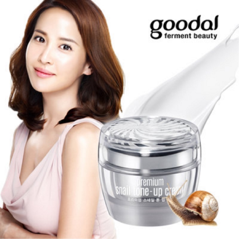 （二手近全新）CLIO 素顏霜 Goodal Premium Snail Tone-up Cream 素顏蝸牛精華美白面霜50ml