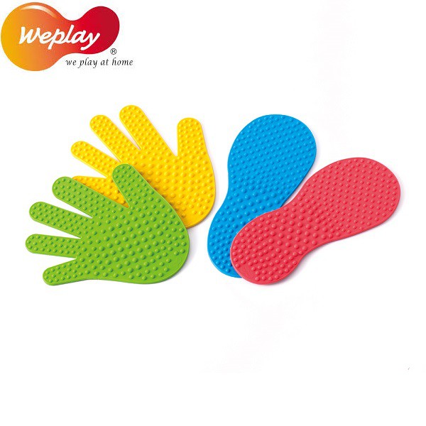 【Weplay】萬象組件 - 手腳印 增加親子互動兒童發展玩具《ICareU嚴選》