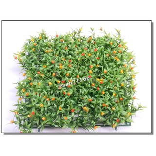 橙黃星花草皮 PVC草皮 人工草皮 景觀造景 牆面裝置 人造草皮 板橋發貨 花語人造花資材園藝用品婚禮小物