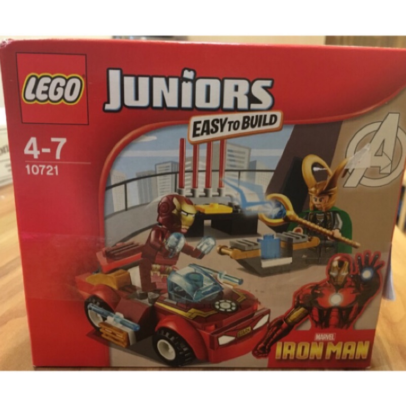 Lego Juniors樂高Marvel復仇者聯盟系列-鋼鐵人iron man（10721）