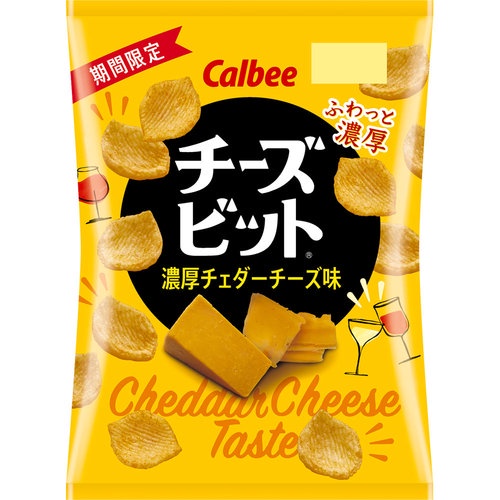 日本 calbee 卡樂比  濃厚切達起士風味餅 57g/包