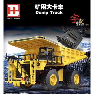 【積木零件大賣場】現貨～信宇 悅創 YC22005 宇記工坊系列-礦用礦山大卡車(動態版)可遙控、APP操控 /相容樂高