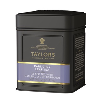 TAYLORS英國泰勒皇家伯爵茶125克/鐵罐,有效日期2025.9.30,附發票