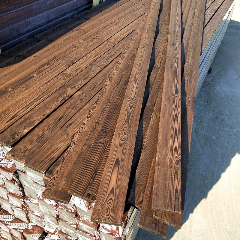 防腐木地板碳化實木板材木條護墻板桑拿板吊頂庭院葡萄架戶外木方