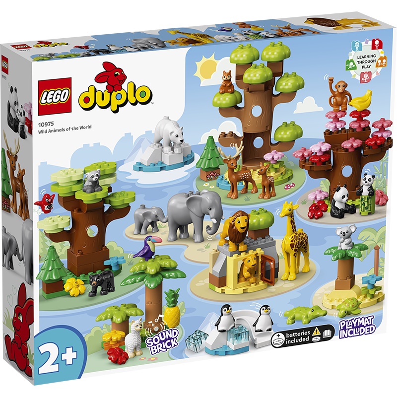 《熊樂家║高雄 樂高 專賣》LEGO 10975 全球野生動物 DUPLO 得寶系列