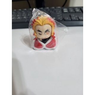 阿伯的店 夾娃娃機 戰利品 港版 裸裝 鬼滅之刃 煉獄大哥 煉獄杏壽郎 mini 小公仔 玩具 擺設