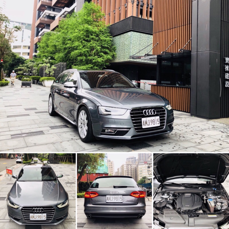 正一手自售 奧迪 AUDI A4 Avant 35TFSI 雨幕灰 旅行車 Wagon Touring Estate參考