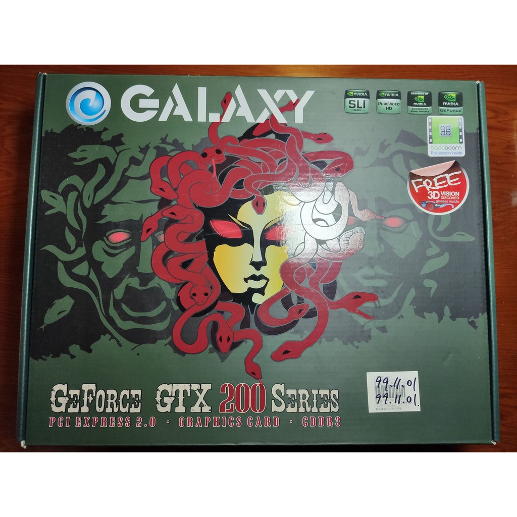 GALAXY 影馳 GTX260+ 無雙版 (單slot) 448bit DDR3 896MB 顯示卡 PCI-E介面