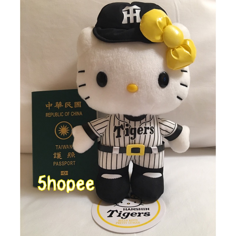〈日本🇯🇵帶回〉三麗鷗凱蒂貓 sanrio Hello Kitty X 阪神虎 HANSHIN Tigers 娃娃