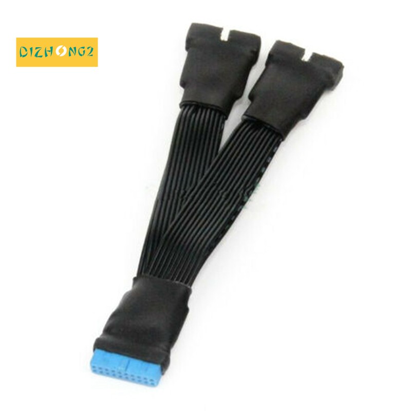主板主板USB3.0 19Pin 20Pin 19-Pin 20-Pin 1至2電源擴展電纜12CM