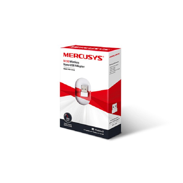 Mercusys水星網路 MW150US 150Mbps USB無線網卡-WL104