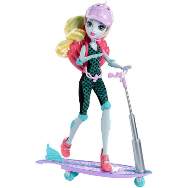 【饅頭媽幫你GO】⭐預購Monster High （精靈高中）滑板帥🐟妹娃娃