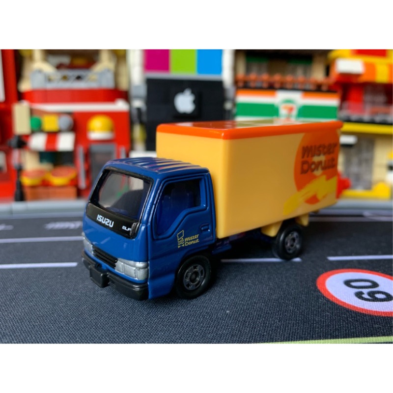 絕版Tomica Isuzu elf mister donut 多美五十鈴 多拿滋 甜甜圈 小貨車/黑松沙士/發財車