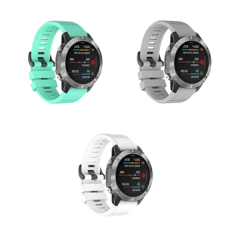 【矽膠錶帶】適用 Garmin Instinct Tactical / Tide 快拆 快扣 錶帶寬度 22mm