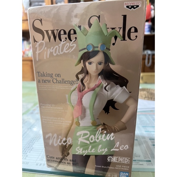 白證 長盒 正版 現貨 代理 景品 海賊王 sweet style 妮可羅賓