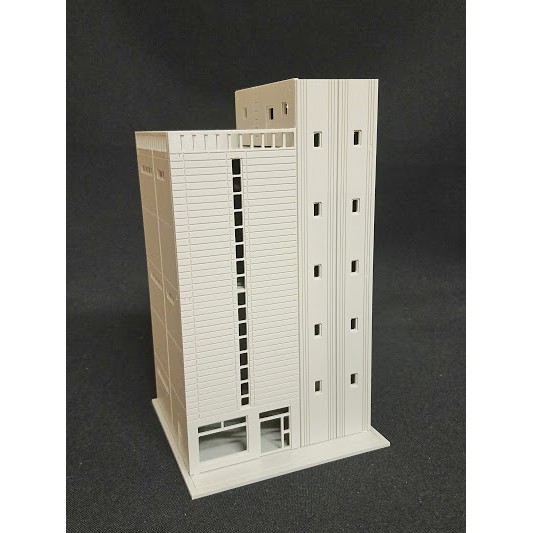 [熊貓] N規 1/144 組裝模型 日式 市區 購物中心 百貨公司 大樓 模型 建築
