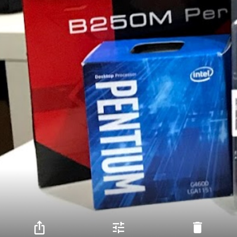 Intel G4600 107年01月原價屋購買 公司貨 二手