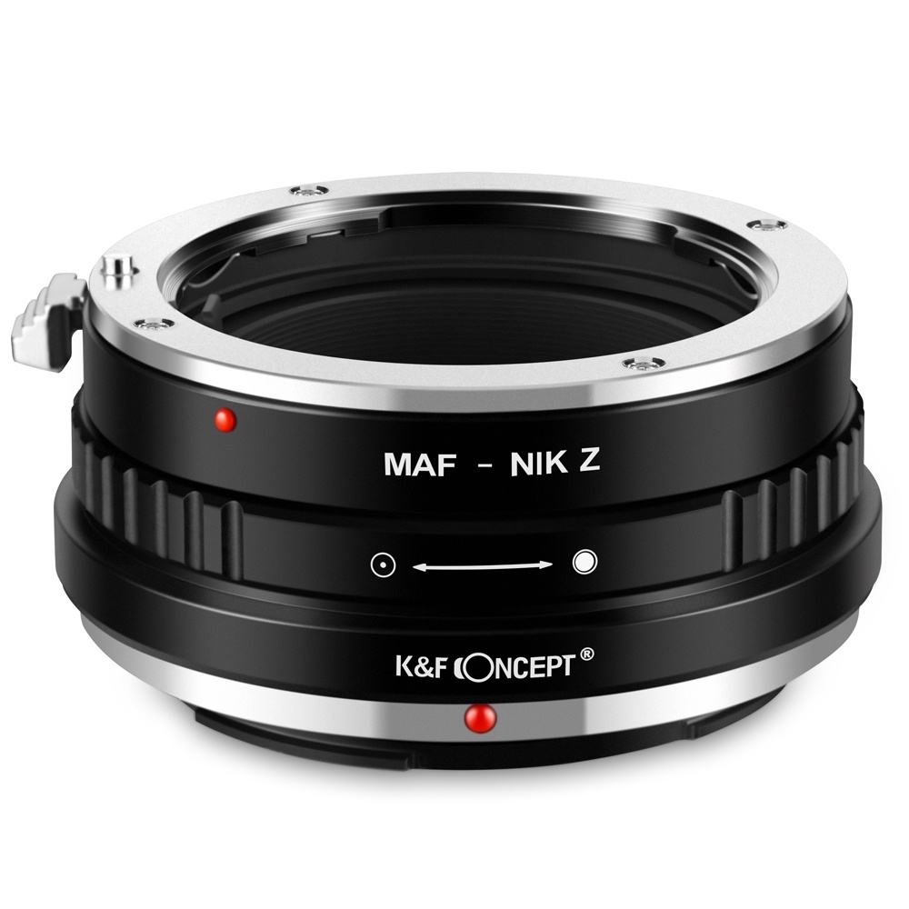 K&amp;f 概念適配器適用於索尼 A Minolta AF MAF 卡口鏡頭到尼康 Z 相機 Z6 Z7