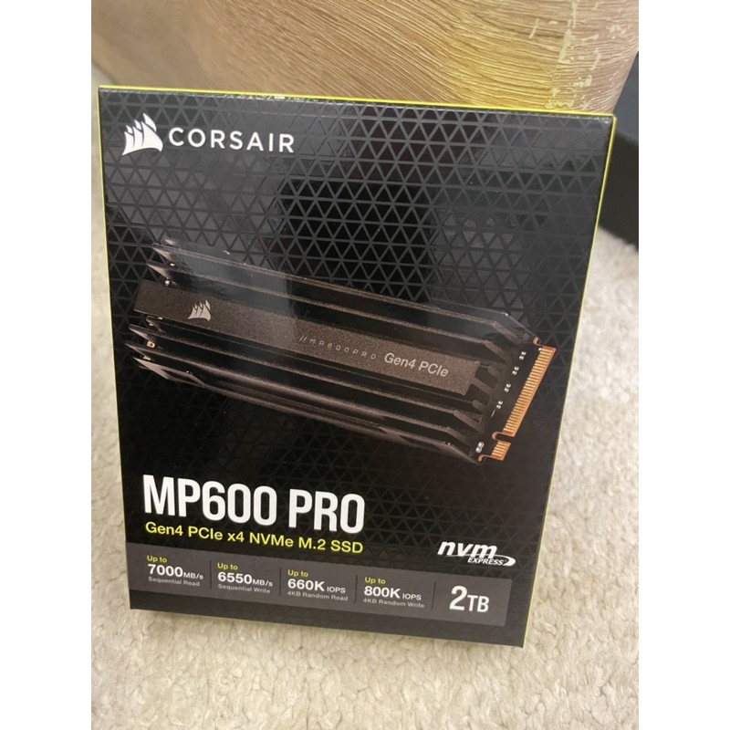 Corsair MP600 PRO 2TB M.2 NVMe PCIe Gen. 4 x4 SSD