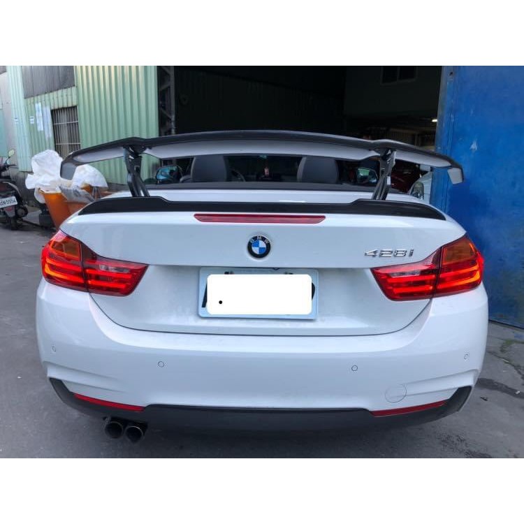 寶馬 BMW F32 F33 F36 GTSV款碳纖維戰鬥尾翼 F33戰鬥尾翼 428碳纖維尾翼 M4尾翼 435碳纖維