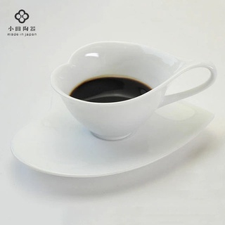 小田陶器 日本手沖咖啡杯 單品咖啡杯 日本白瓷咖啡杯 非有田燒 非日本 KIHARA 白素磁釉 非日本柳宗理骨瓷咖啡杯