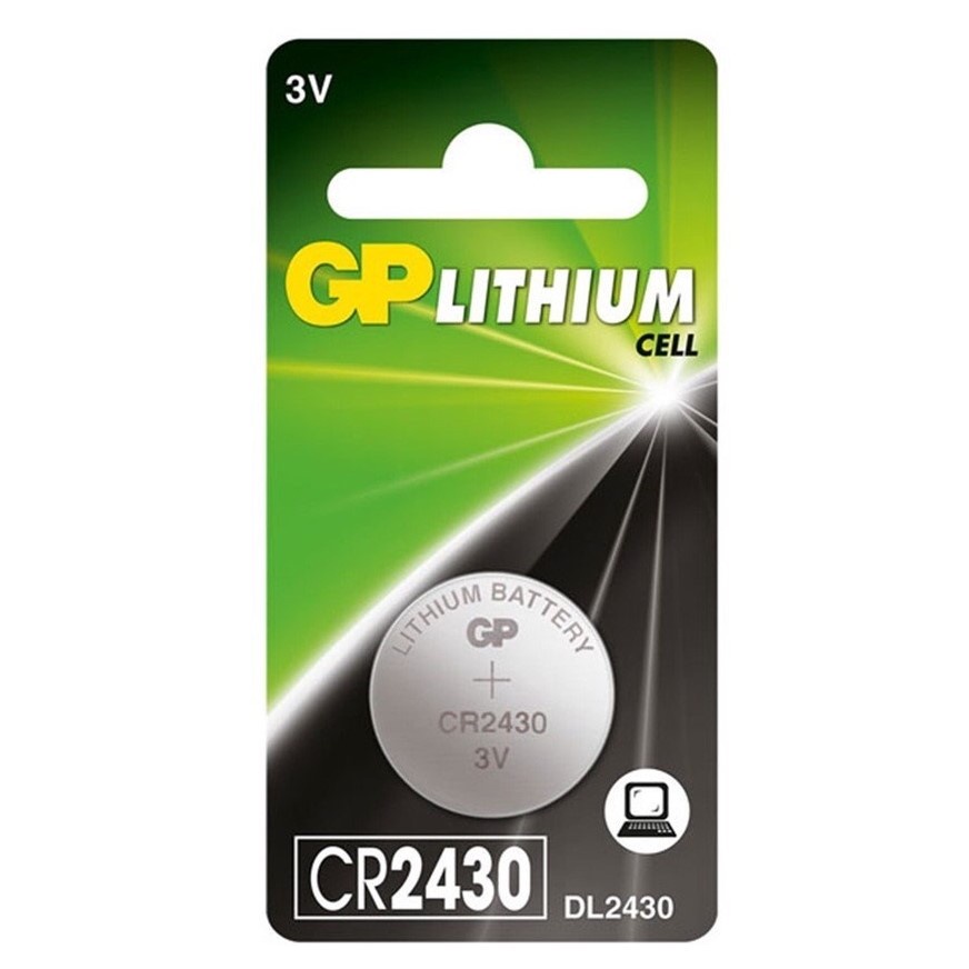超霸 GP CR2430 水銀電池 鈕扣電池 1入 鋰電池