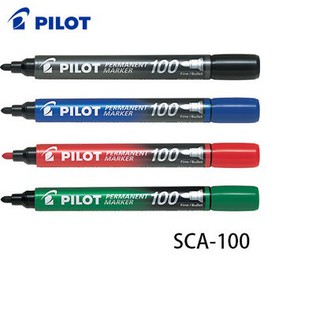 PILOT 百樂 SCA-100 圓頭麥克筆 100型 (1.0mm)