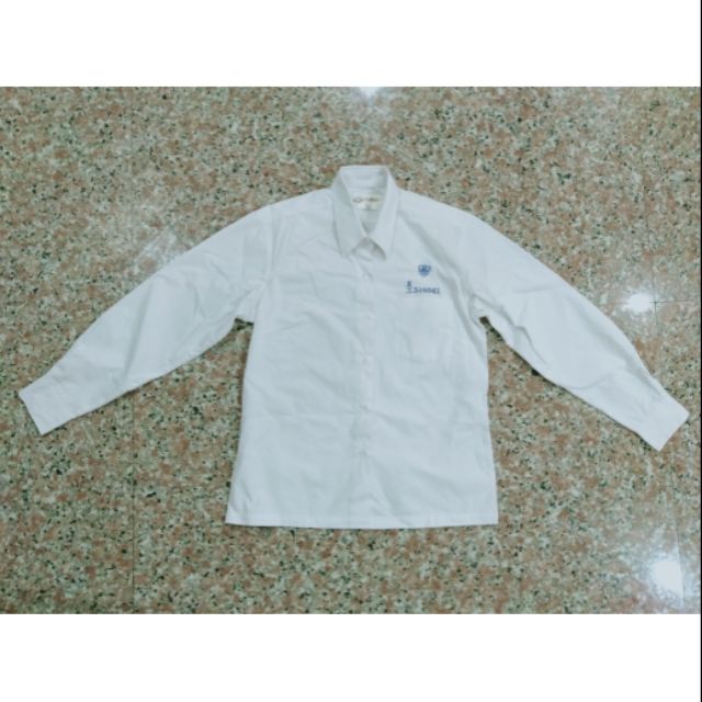 長榮中學 冬季制服 長袖襯衫（有繡學號）