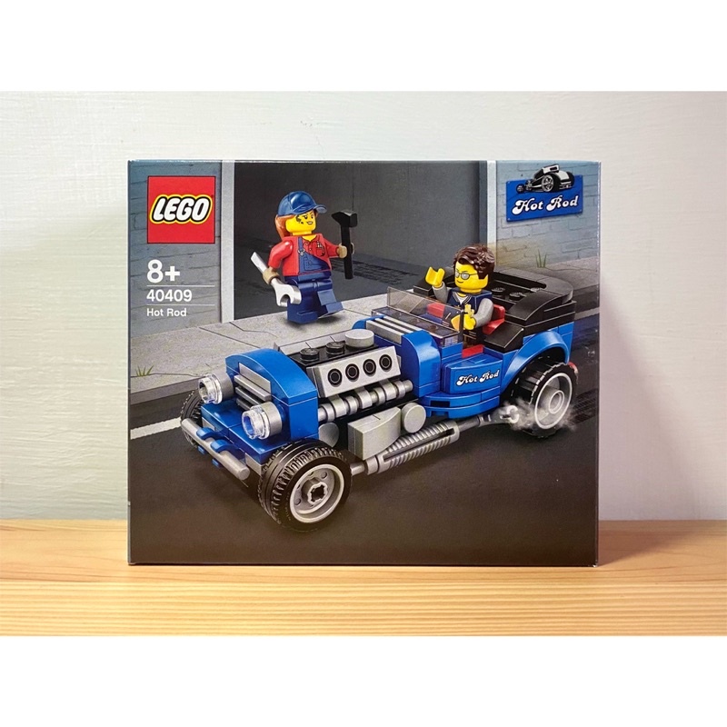 現貨 LEGO 樂高 40409 Blue Fury Hot Rod 老爺車