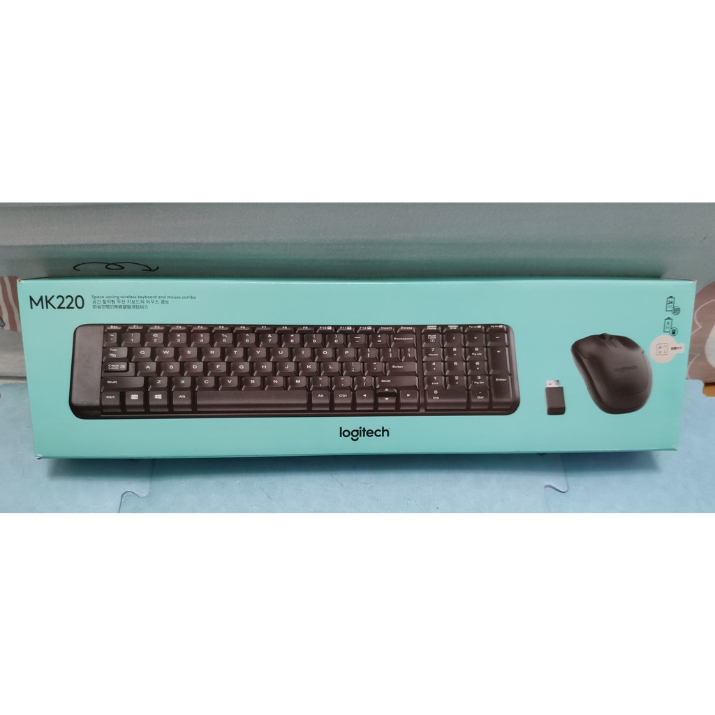 羅技 MK220 無線鍵盤滑鼠組合