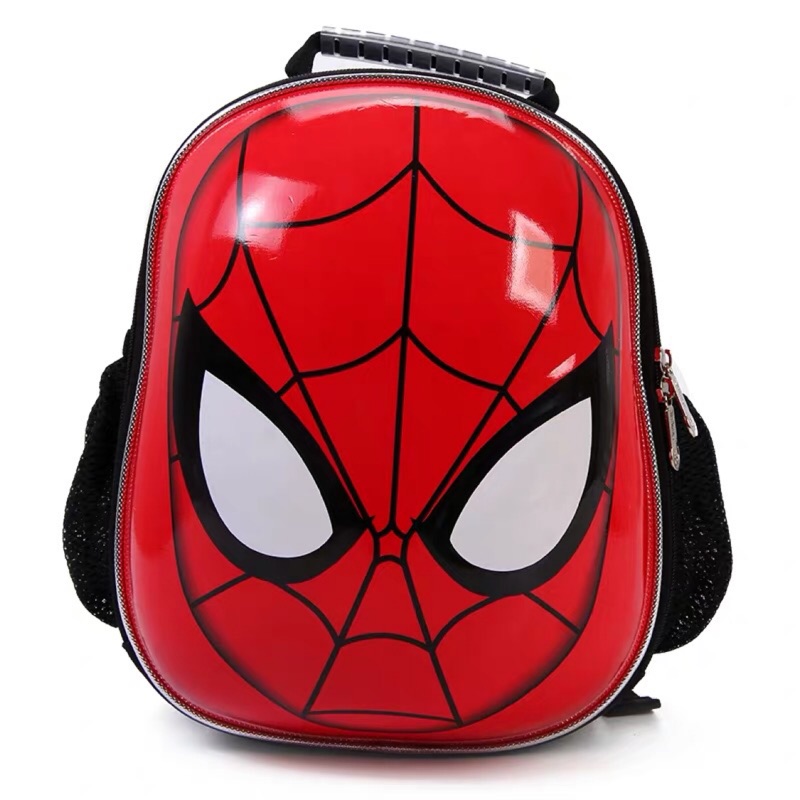 蜘蛛人 鋼鐵人 蛋形硬殼背包 書包 雙肩包 出遊也能用 全新 便宜轉讓出售