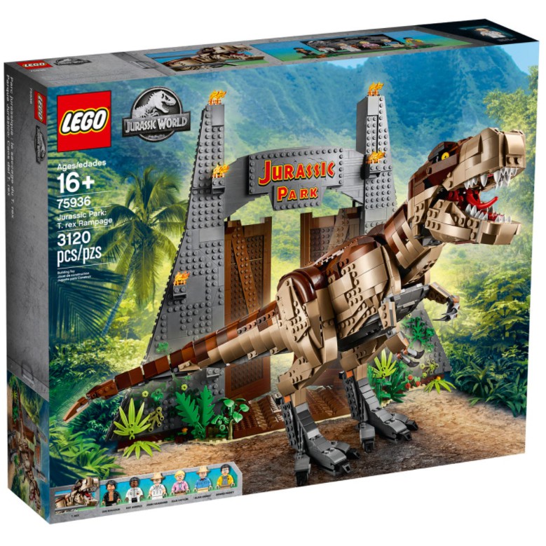 🦖絕版現貨🦖 樂高 75936 侏羅紀公園霸王龍橫衝直撞 LEGO T. rex Rampage